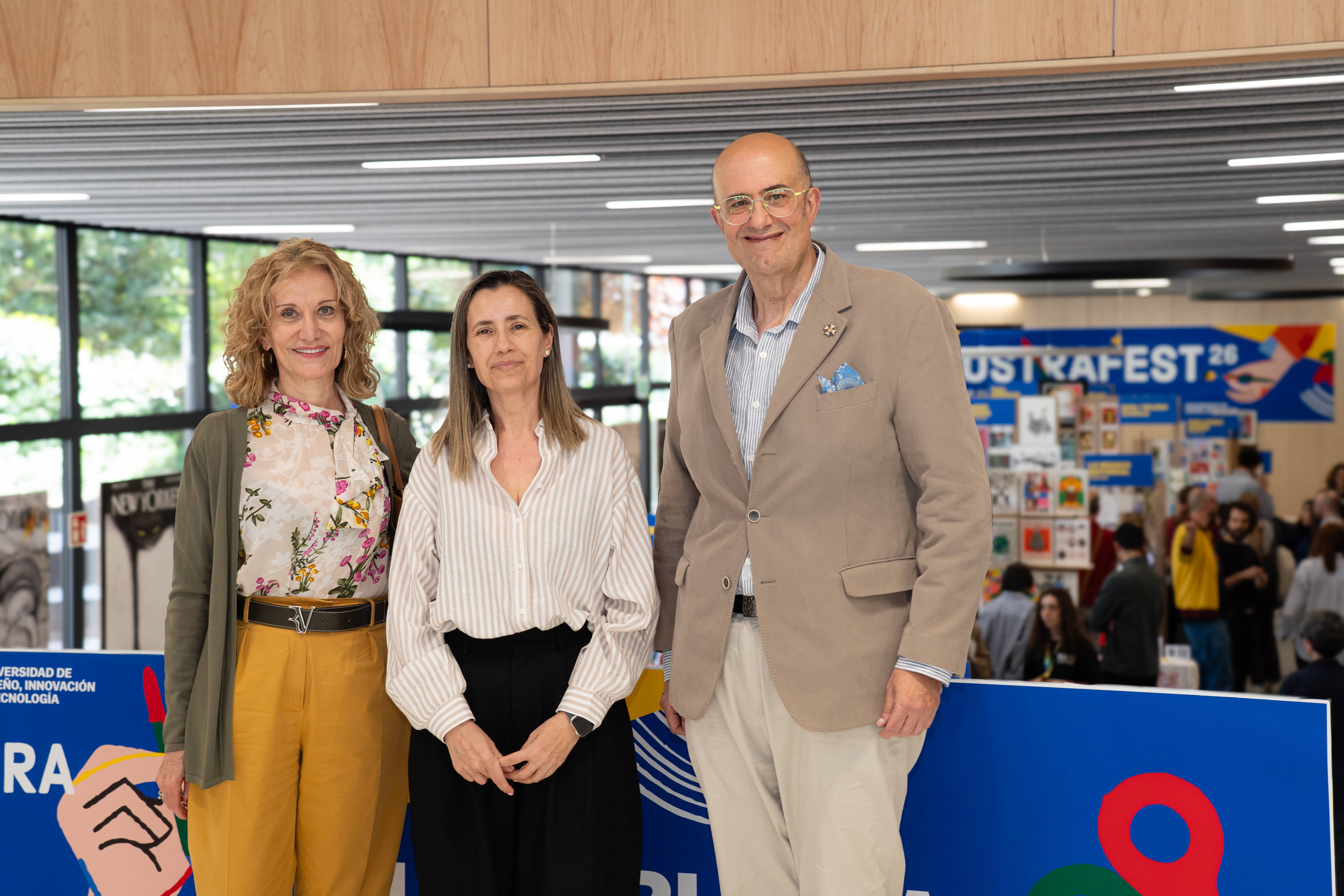 Yolanda Estrada, Concejal Presidente del Distrito de Chamartín, visita ILUSTRAFEST 2026