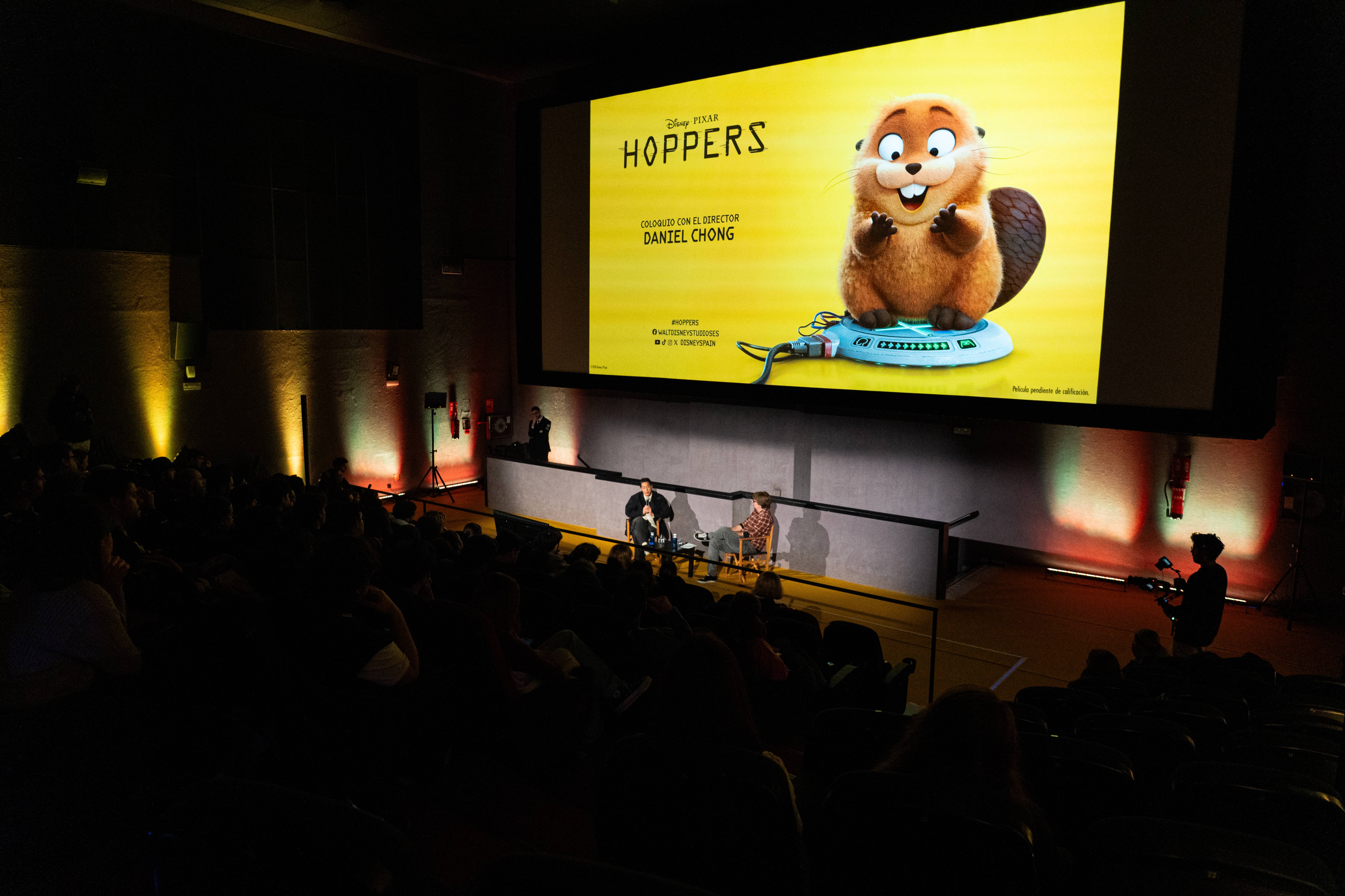 Los estudiantes de Animación de UDIT disfrutan, en primicia, de un fragmento de ‘Hoppers’ gracias a Disney Pixar