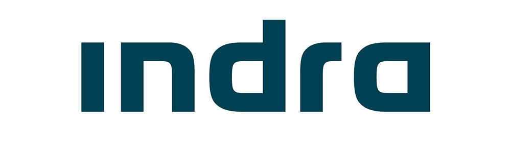 Logotipo de la empresa Indra.