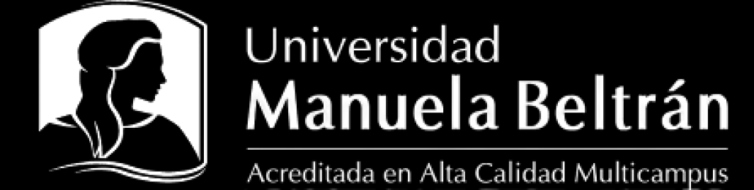 Logo de la Universidad Manuela Beltrán, que resalta su calidad educativa.