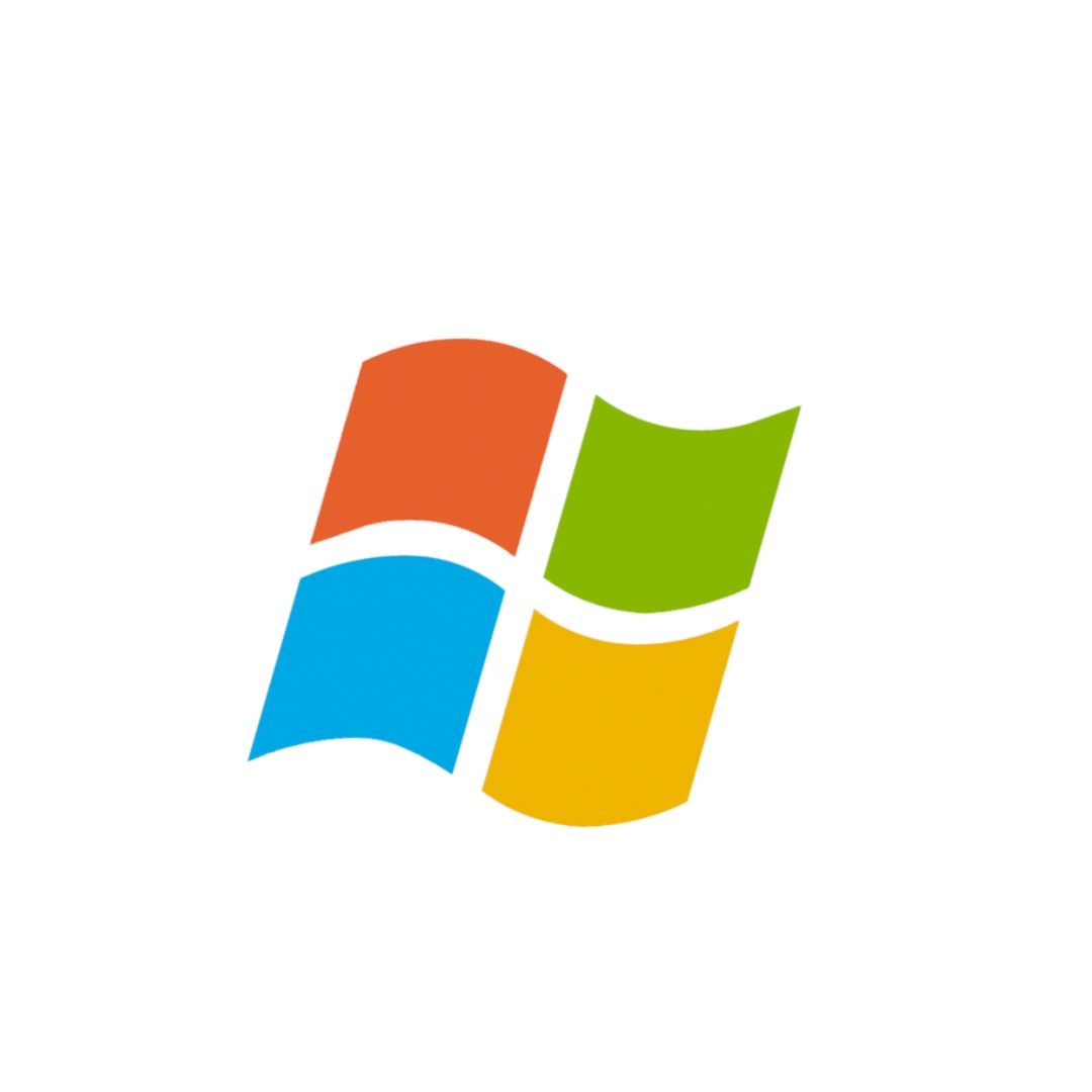 Logotipo de Windows en colores vibrantes.