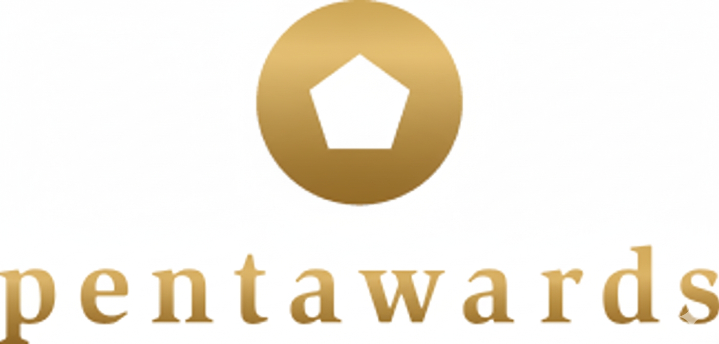 Logotipo de los Pentawards, un prestigioso premio de diseño en empaques.