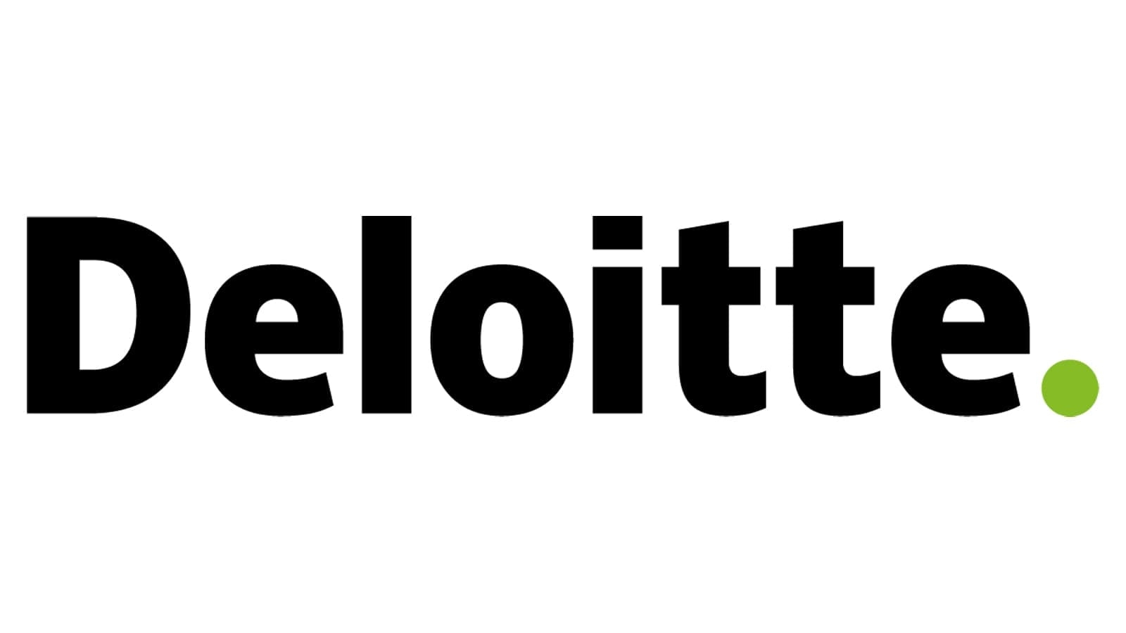 Logo de la empresa Deloitte en un diseño simple y moderno.