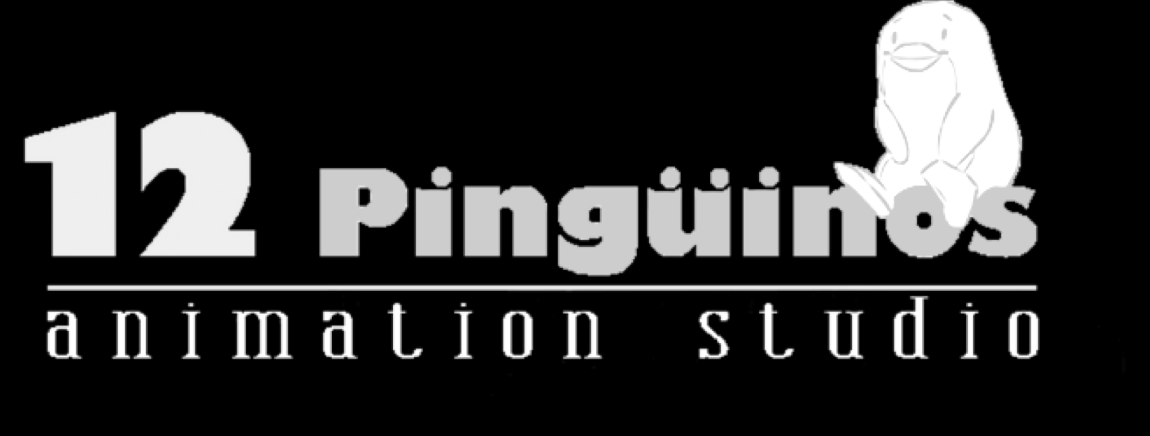 Logo del estudio de animación '12 Pingüinos'.