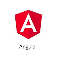 Logotipo del framework Angular.