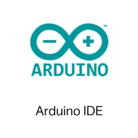 Logo de Arduino IDE que representa la plataforma de programación.