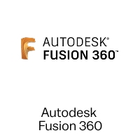Imagen del logotipo de Autodesk Fusion 360.