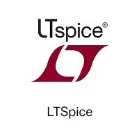 Logotipo de LTspice, un software de simulación de circuitos electrónicos.