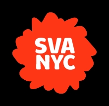 Logotipo de la School of Visual Arts de Nueva York.