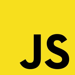 Un logo con las letras 'JS' sobre un fondo amarillo.