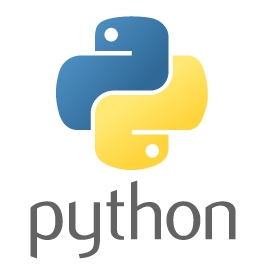 Logotipo del lenguaje de programación Python.