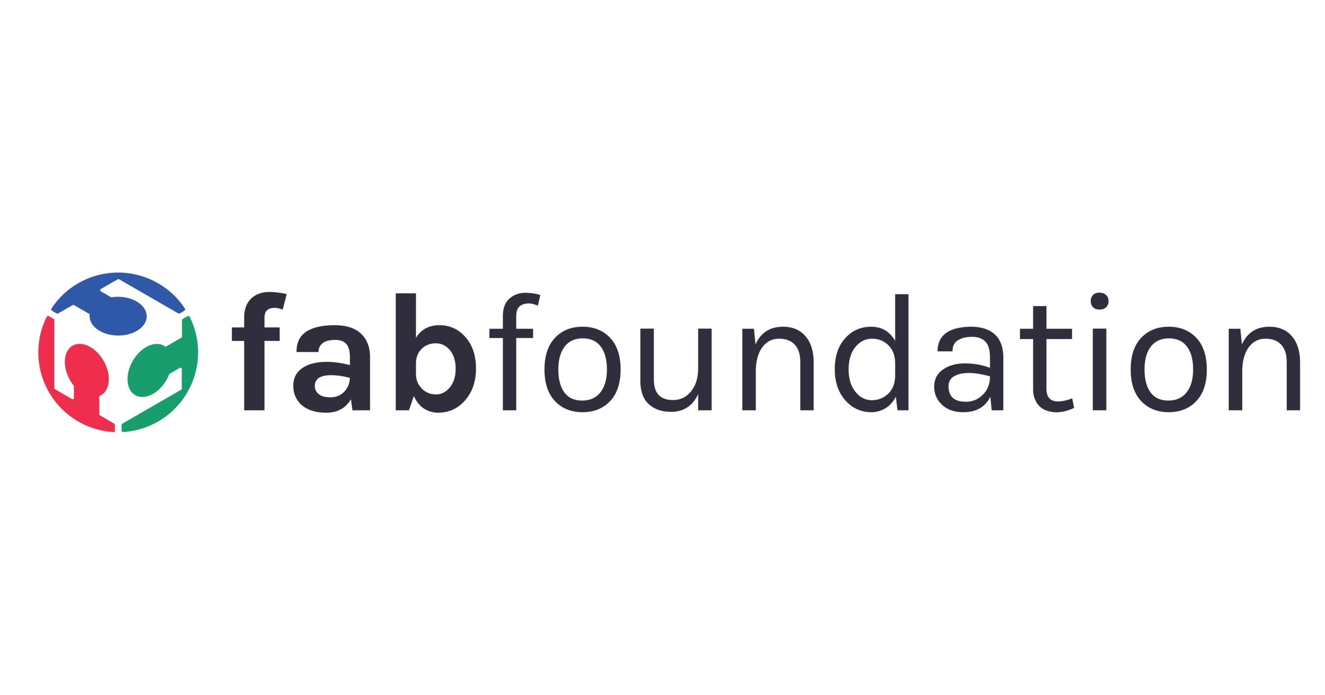 Logotipo de Fab Foundation que representa la innovación y la creatividad en tecnología.