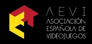 Logotipo de la Asociación Española de Videojuegos representando la cultura del gaming en España.