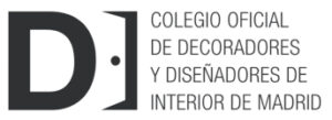 Logotipo del Colegio Oficial de Decoradores y Diseñadores de Interior de Madrid.