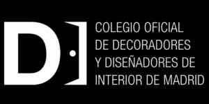 Logotipo del Colegio Oficial de Decoradores y Diseñadores de Interior de Madrid.