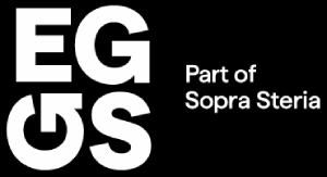 Logo de EGOS, parte de Sopra Steria.