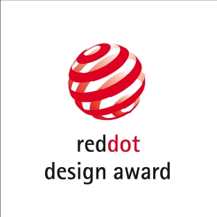 Logotipo del premio Red Dot Design Award.