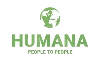 Logo de la organización Humana, que promueve la ayuda entre personas.