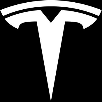 Logo de la marca de coches eléctricos Tesla.