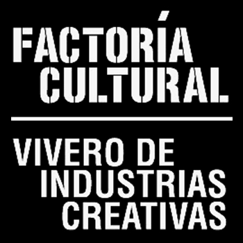 Logo de una factoría cultural dedicada a las industrias creativas.