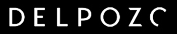 El texto en la imagen muestra el nombre 'DELPOZC' en un diseño elegante.
