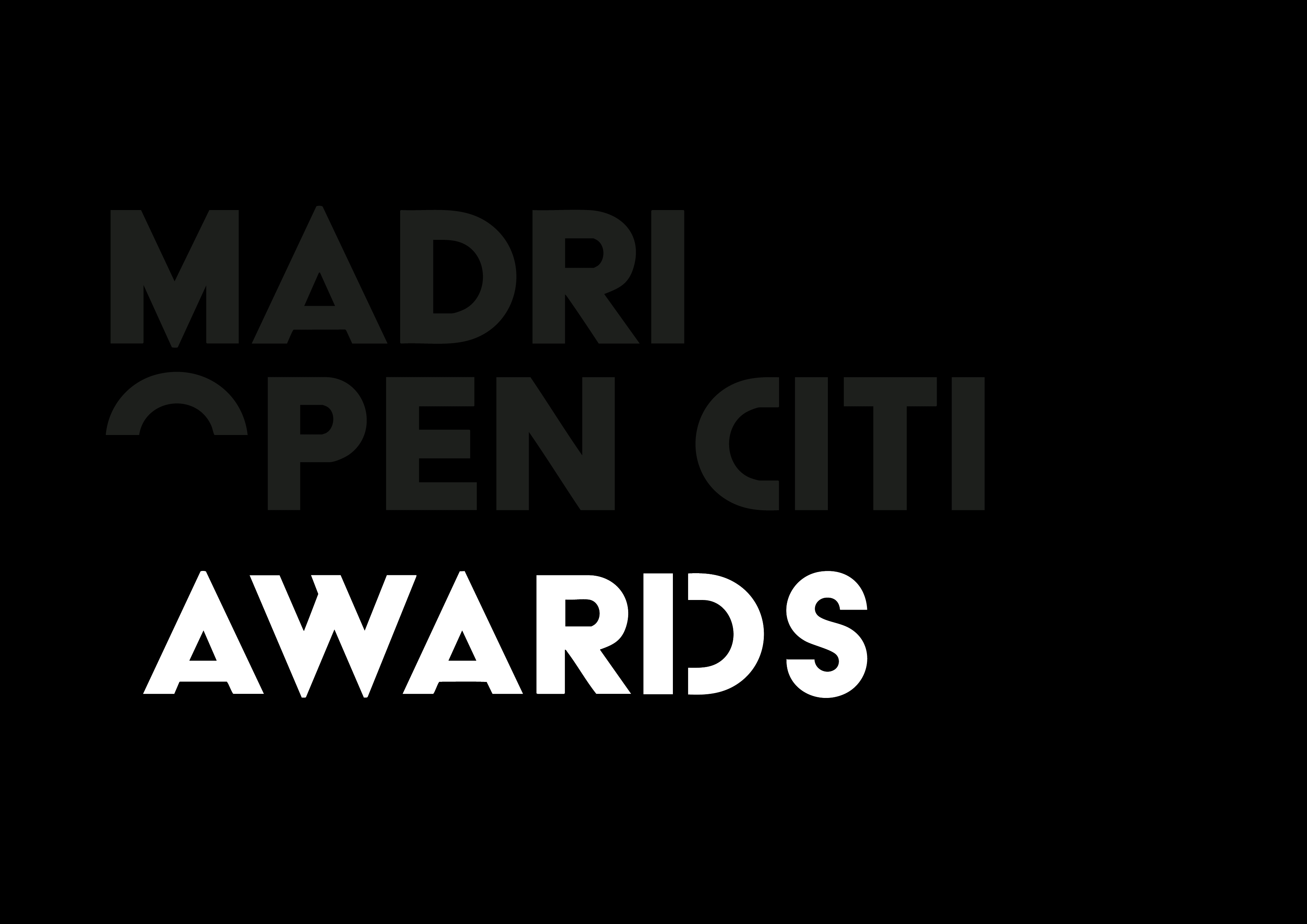 Logo de Madrid Open City Awards.