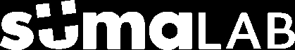 La imagen muestra el logotipo de SÚMALAB en letras blancas sobre un fondo negro.
