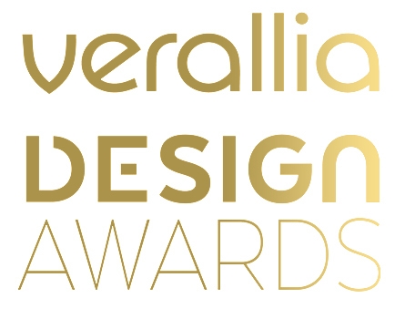 Logotipo de los Verallia Design Awards en colores dorados.
