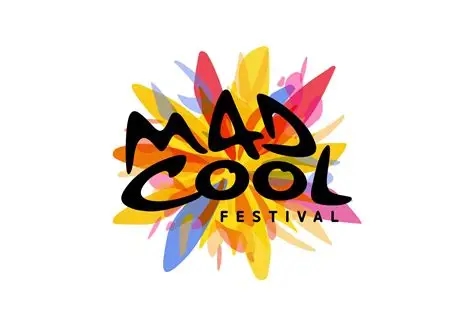 Logotipo colorido del Festival Mad Cool.