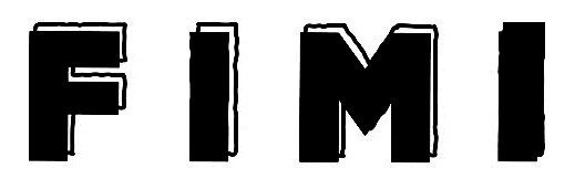 La imagen muestra la palabra 'FIMI' en letras mayúsculas y de color negro.