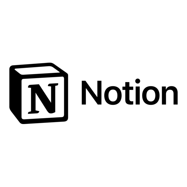 Logo de la aplicación Notion.