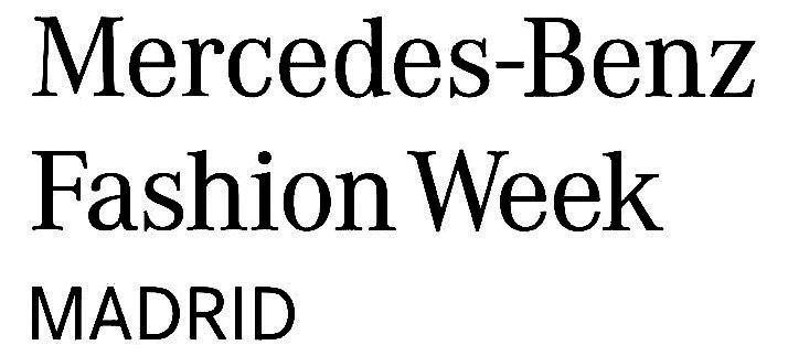 Logo del evento Mercedes-Benz Fashion Week en Madrid.