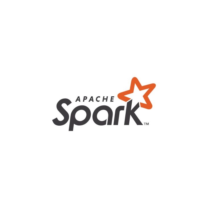 Logotipo de Apache Spark, una herramienta de procesamiento de datos.
