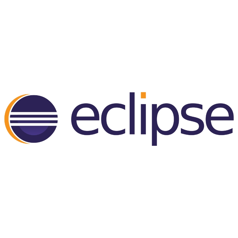 Logotipo de Eclipse con un diseño moderno y colores distintivos.