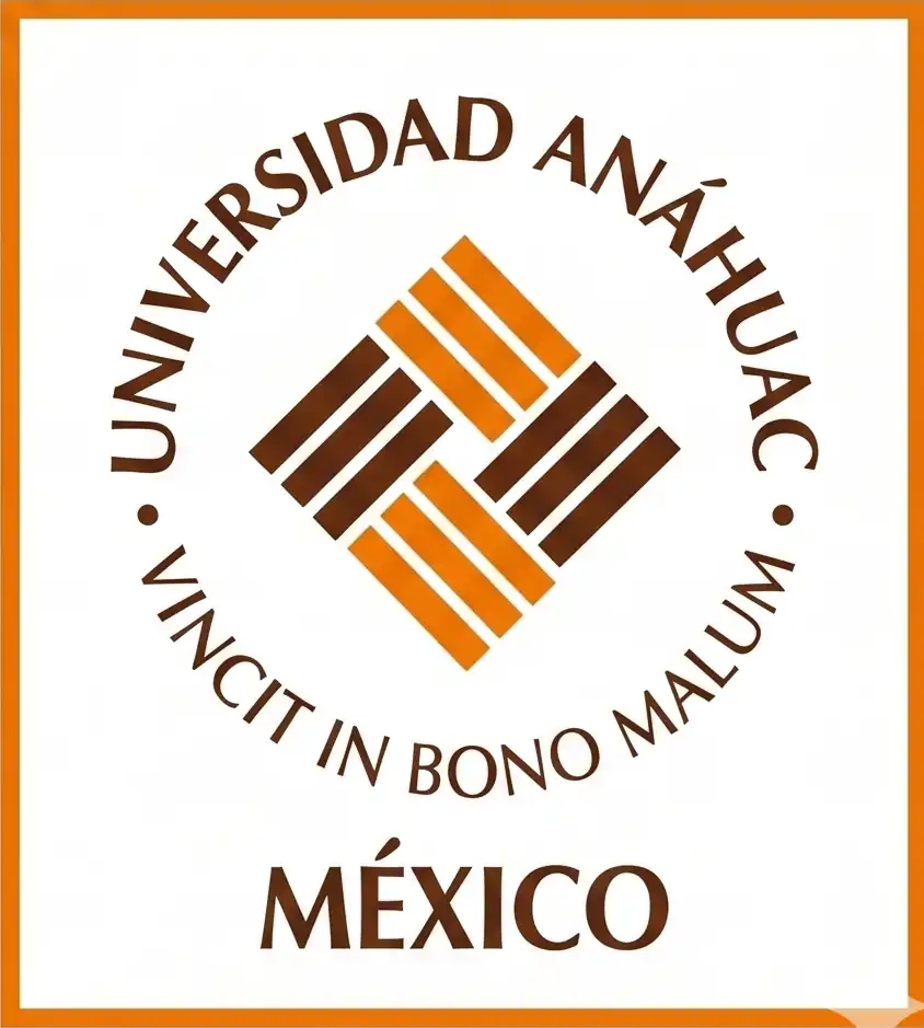 Logotipo de la Universidad Anáhuac, ubicado en México.
