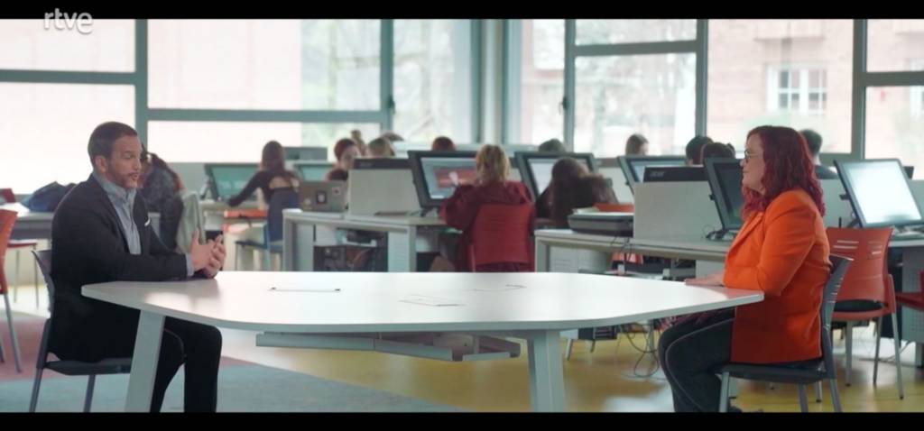 UDIT becomes a TV set for the RTVE programme 