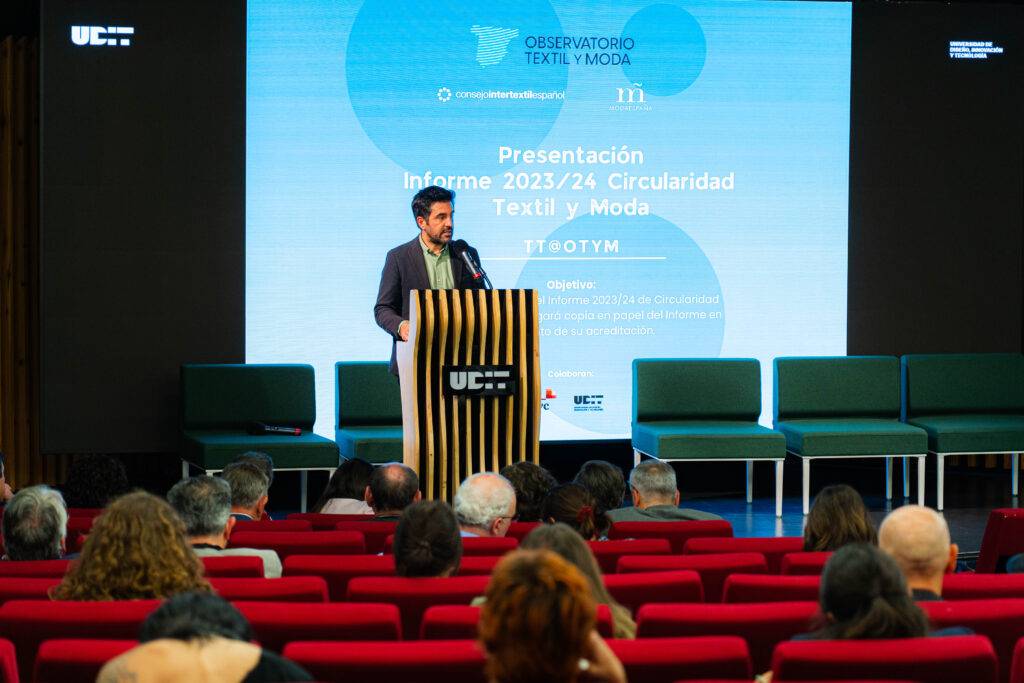El evento presenta el informe sobre la circularidad en el textil y la moda.