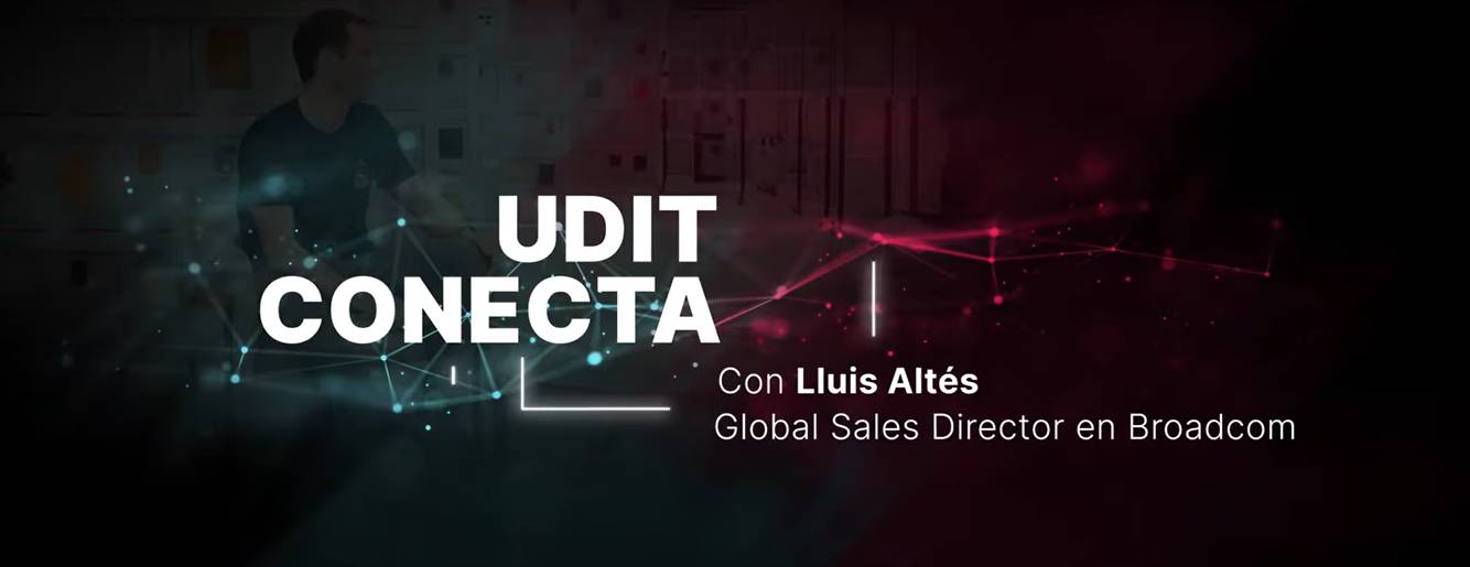 Imagen promocional del evento UDIT CONECTA con Lluís Altés como ponente.
