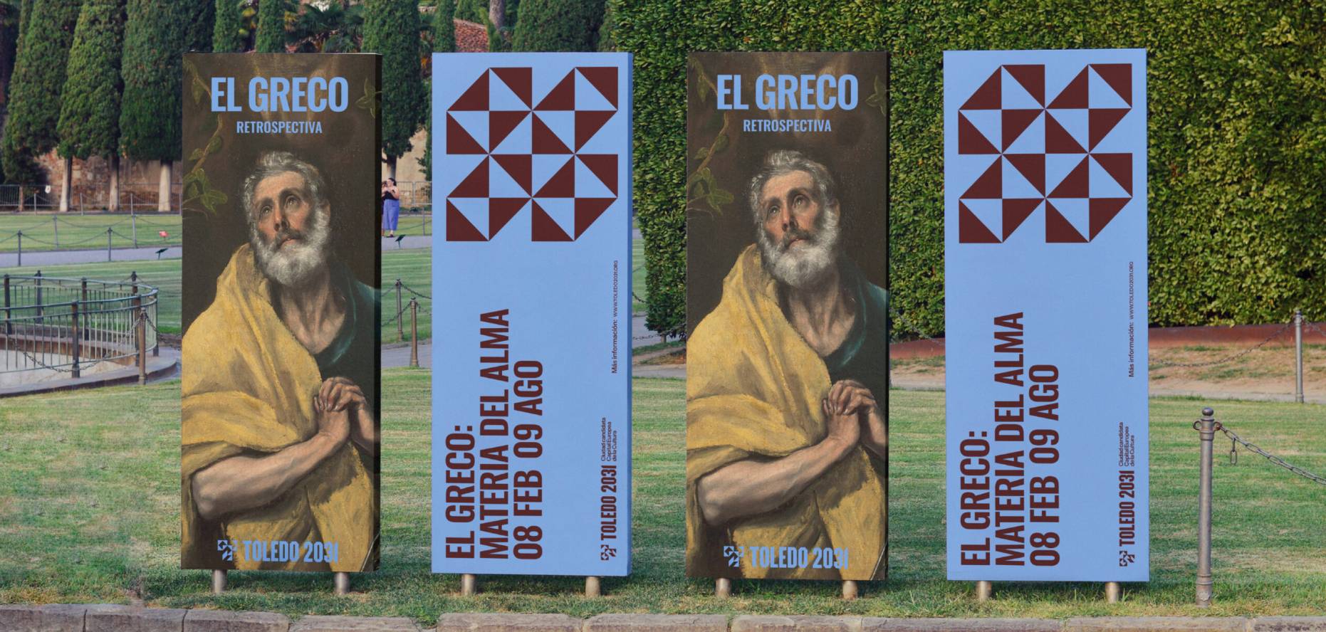 Plural Branding, la agencia de Álex López, alumni del Grado en Diseño Multimedia y Gráfico, reimagina la identidad de Toledo 