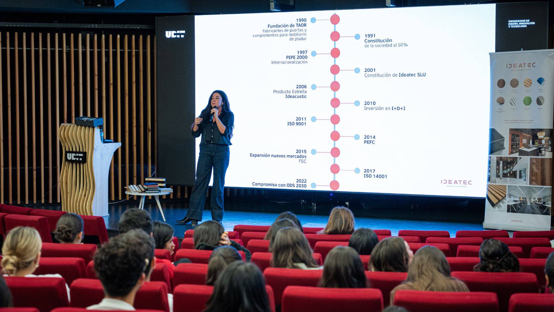 Masterclass de Ideatec: Presentación de Concurso para los estudiantes del Grado en Diseño de Interiores
