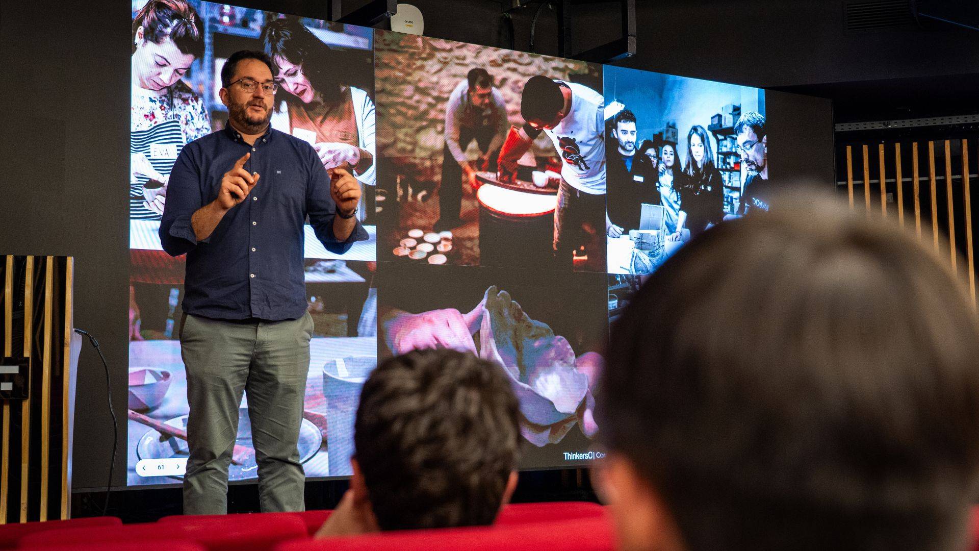 Masterclass de Juan Gasca: 'Emprendimiento como opción profesional'