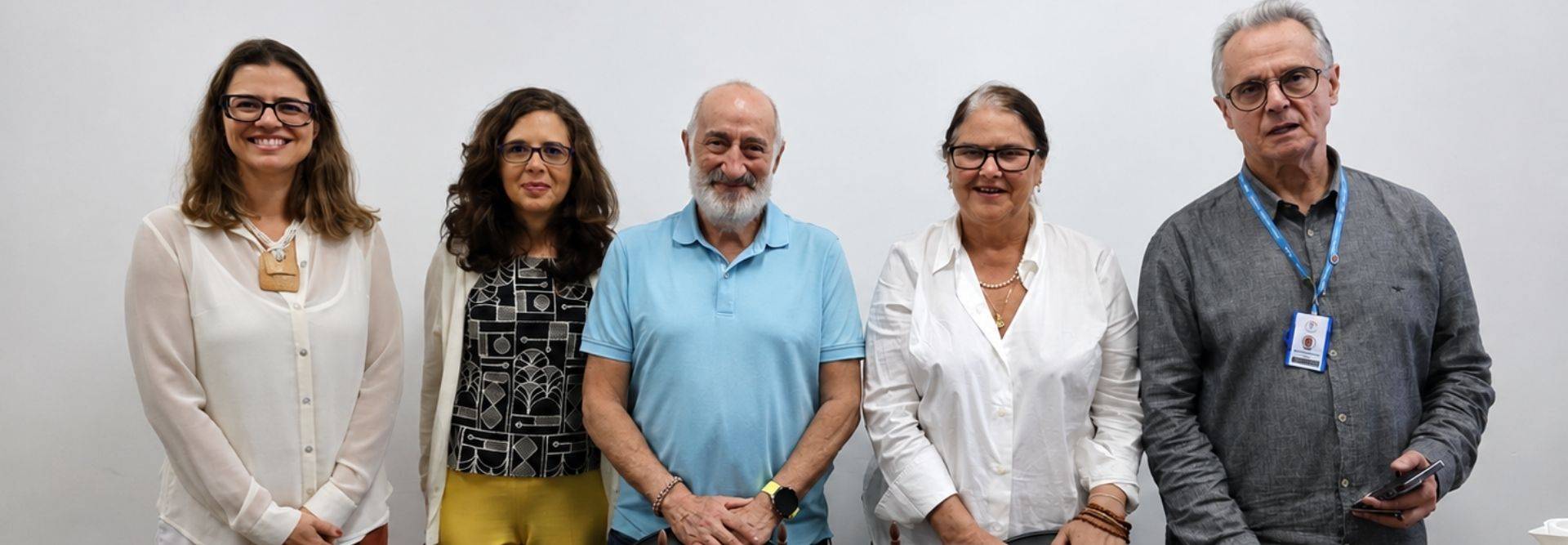 Francisco García, director de la Escuela de Doctorado de UDIT, junto a representantes de la UERJ durante la misión académica en Brasil.