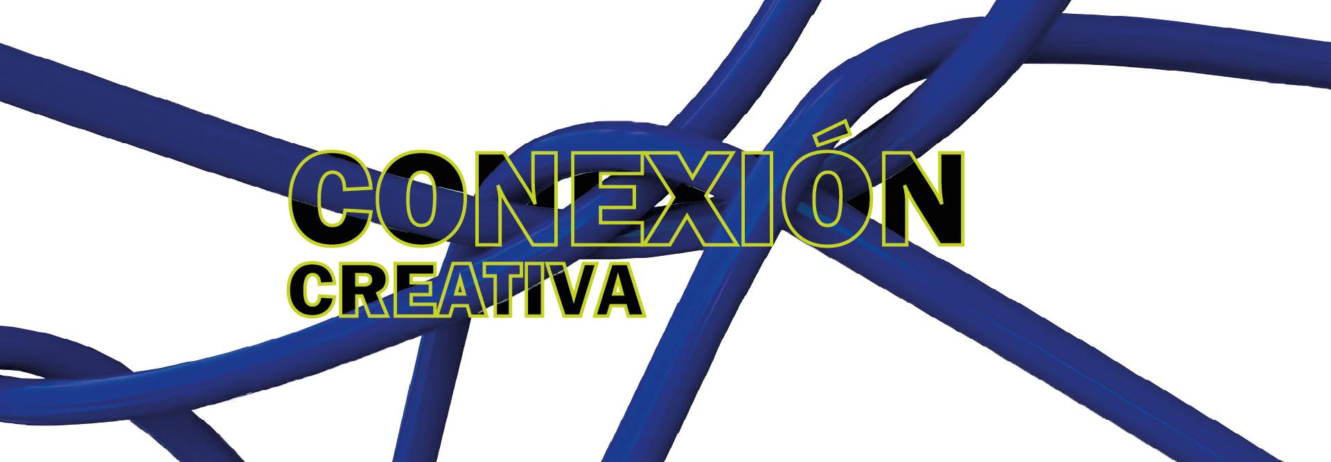 Una representación visual que sugiere conexiones creativas a través de líneas entrelazadas.