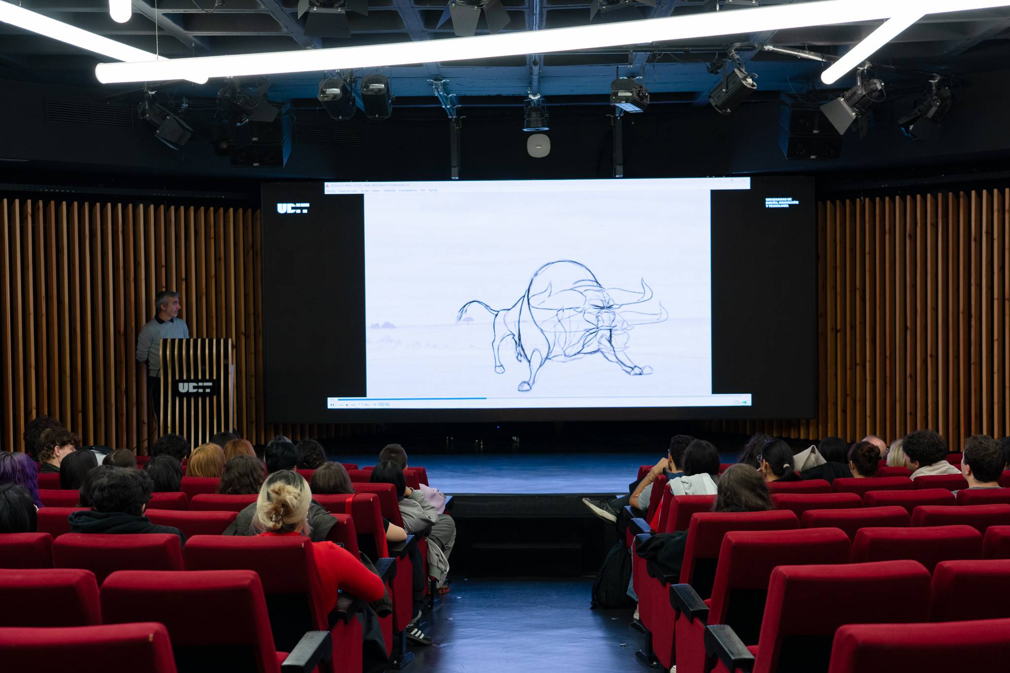 Los estudiantes del Grado en Animación presentan sus proyectos al animador Mario Serrano