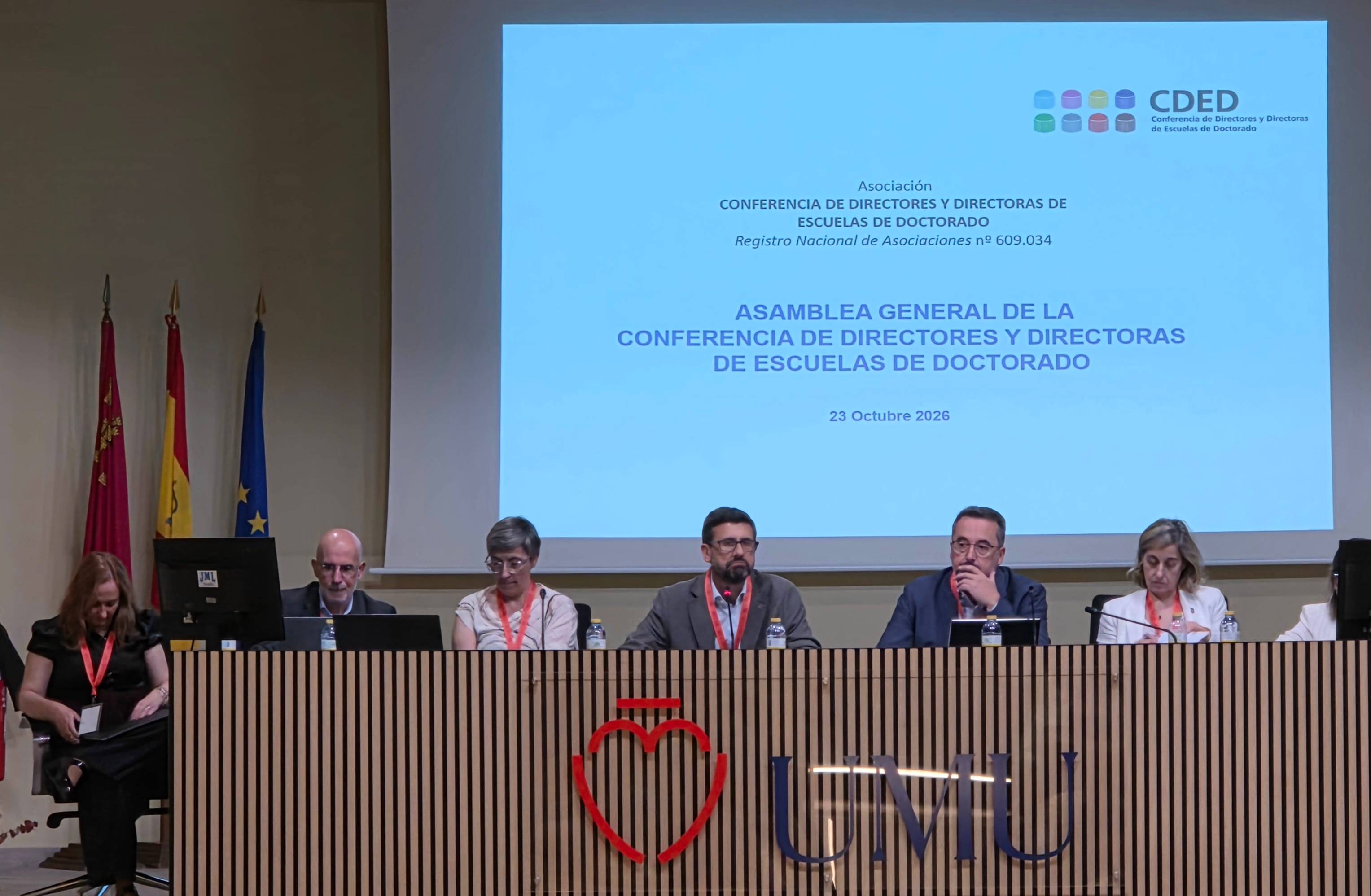 La Escuela de Doctorado de UDIT se incorpora como miembro de pleno derecho a la Conferencia de Directores y Directoras de Escuelas de Doctorado (CDED)