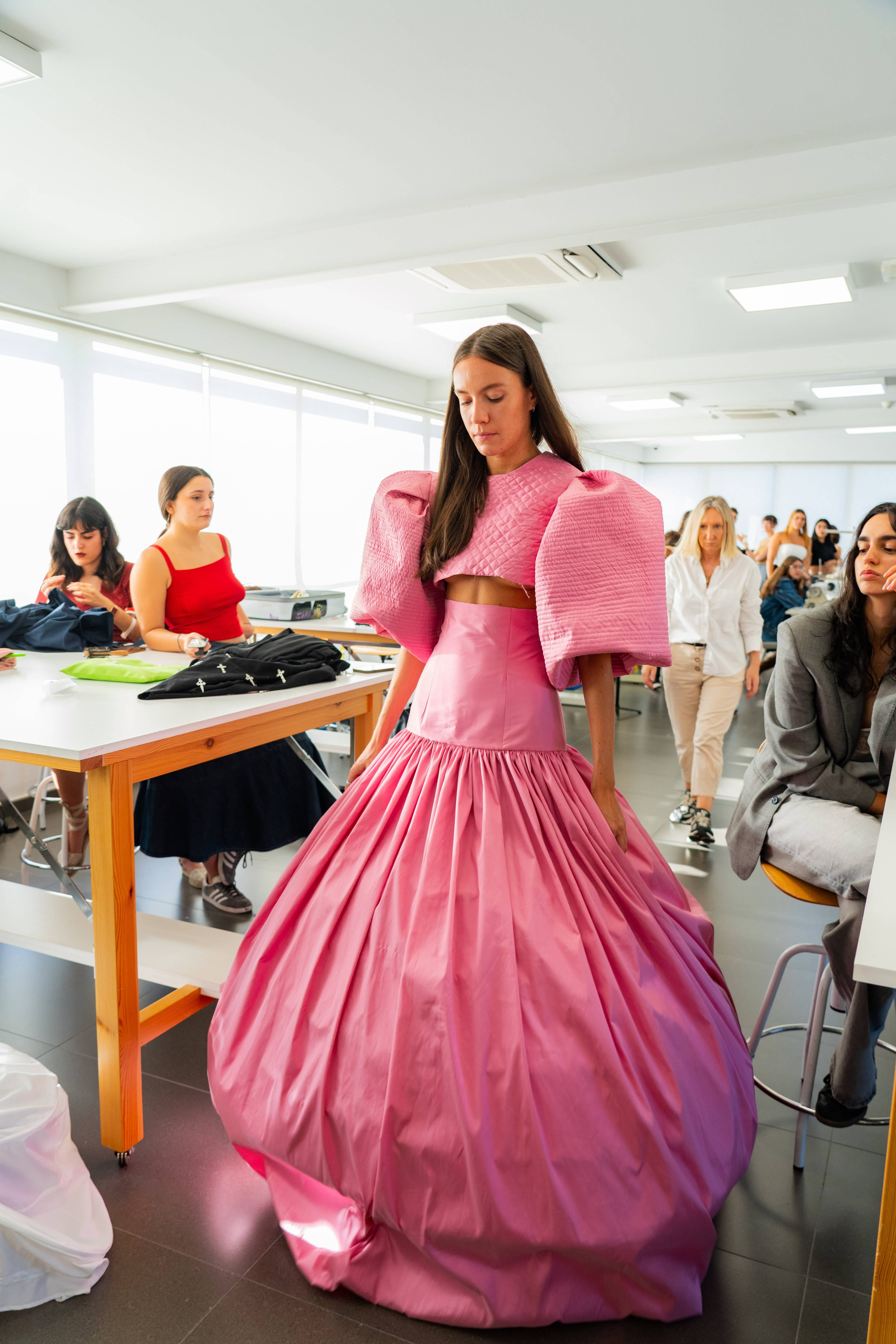 Instalaciones del área de moda