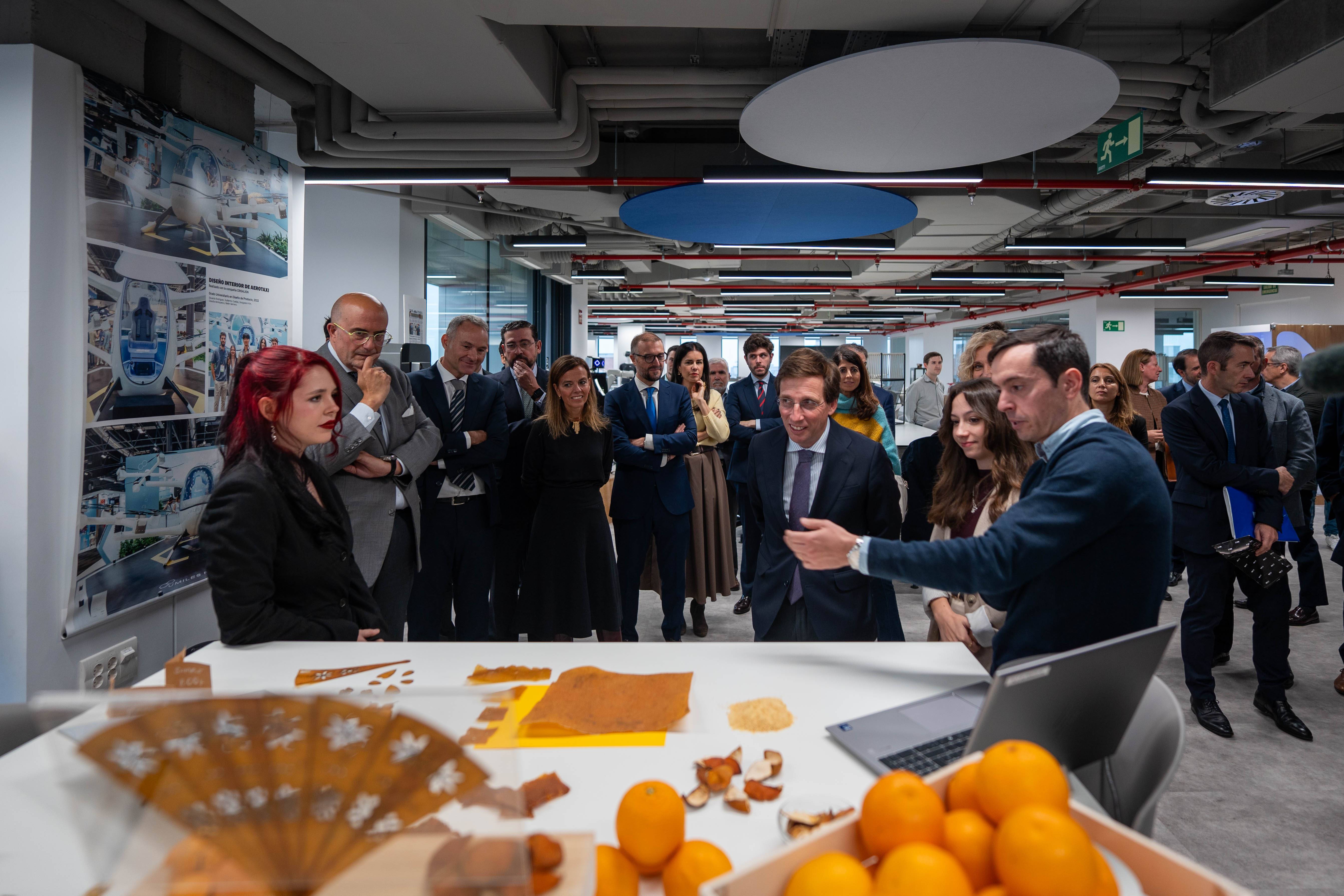El alcalde de Madrid inaugura el nuevo Campus de Tecnología, Innovación y Ciencias Aplicadas de UDIT