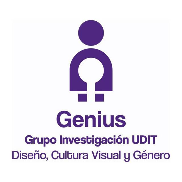 Logo del grupo de investigación UDIT sobre diseño, cultura visual y género.
