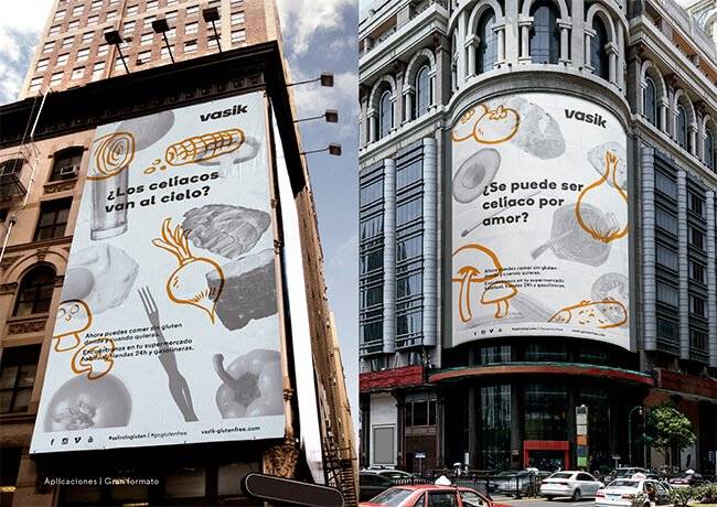 Una gran publicidad que aborda la relación entre los celíacos y la alimentación.