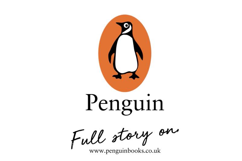 Logo de Penguin Books con un pingüino y el texto que indica la dirección web.